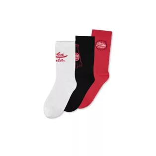 Fallout Nuka Cola - Men's Crew Sock (3Pack) - 43/46-CR375033FAL-43/46