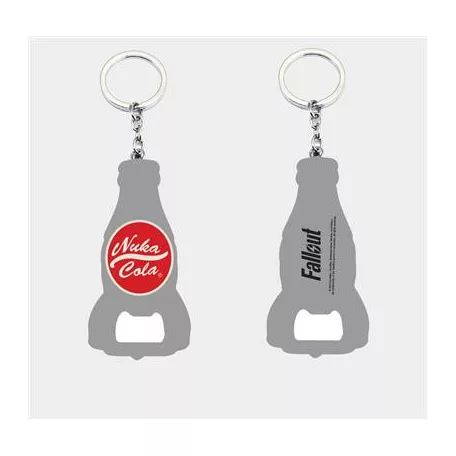 Fallout NUKA COLA BOTTLE OPENER - Metal keychain-KE271426FAL