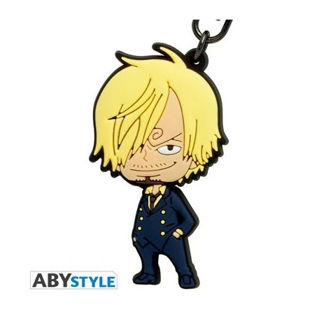 ONE PIECE - Keychain PVC "Sanji SD"-ABYKEY374