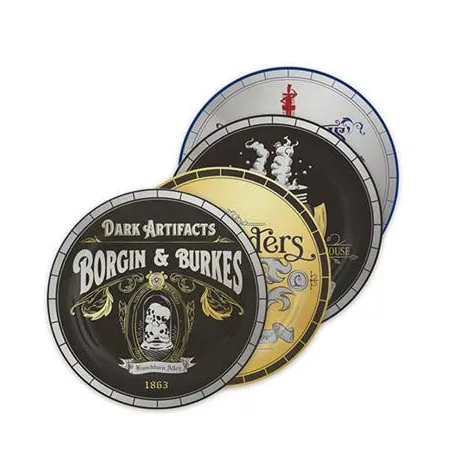 Set of 4 plates Harry Potter - Diagon Alley-MAP4502