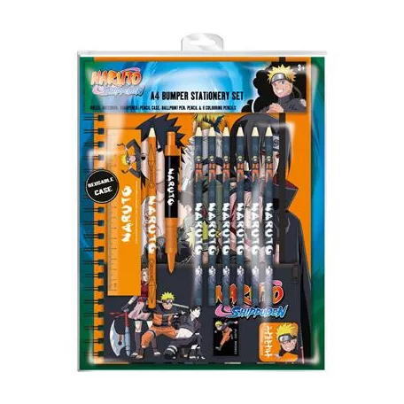 Naruto A4 Bumper Stationery Set-SR2401911