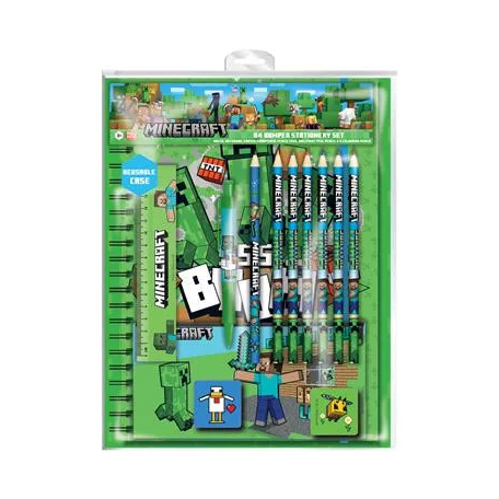 Minecraft (Characters) A4 Bumper Stationery Set-SR74692
