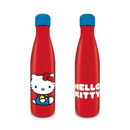 Hello Kitty (Sitting Pretty) Metal Drinks Bottle-MDB2401844