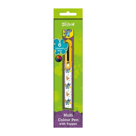 Lilo & Stitch (Best Buds) Multi Colour 6-In-1 Pen-SR2400504