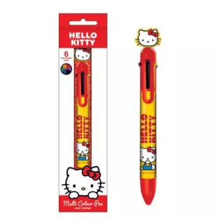 Hello Kitty (Favourite Things) Multi Colour (6-In-1) Pen (Boxed)-SR2401847