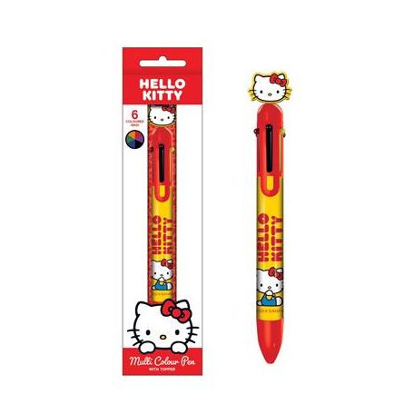 Hello Kitty (Favourite Things) Multi Colour (6-In-1) Pen (Boxed)-SR2401847