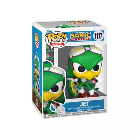 Funko POP! Games: Sonic - Jet the Hawk w/Board-FK86105