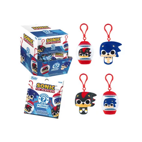 Funko POP! Plush Keychain: Sonic-12pcPDQ(Blind)-FK87861