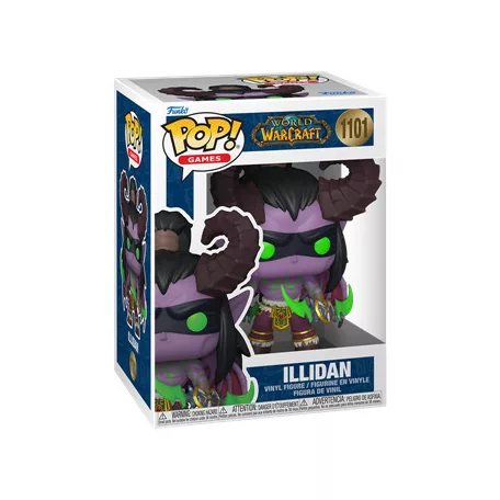 Funko POP! Games: WoW - Illidan w/CH (5+1)-FK86108