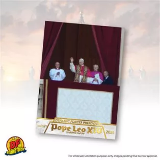 Pope Leo XIV Collectors Cards Display (24 Packs) - EN-C135893