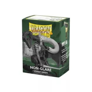 Dragon Shield Matte Non-Glare Sleeves - Forest Green (100 Sleeves)-AT-11825