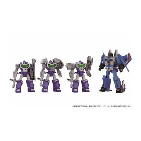 Transformers Takara Tomy Dramatic Capture Series Decepticons Part 1-G3601