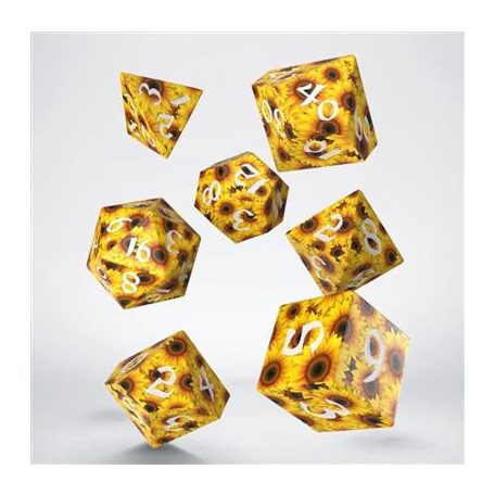 Full Art Dice Set: Sunflower-SWSPSUNF