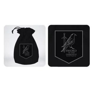 Game of Thrones. Night's Watch Dice Pouch.-GOT/POU/00190166/2025/5/Z