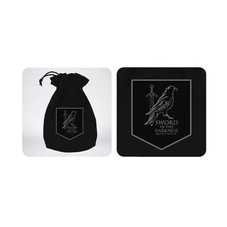 Game of Thrones. Night's Watch Dice Pouch.-GOT/POU/00190166/2025/5/Z