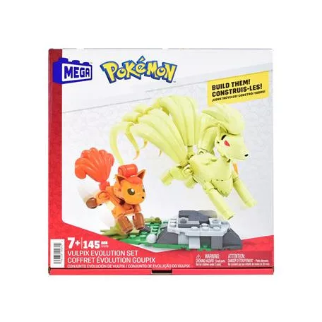 Mega Pokemon Vulpix Evolution Playset-HTH79