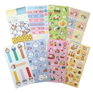 Molang - Sticker Set (8 Sheets) - Happy Days-SAK702587