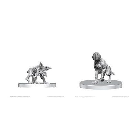 Stranger Things Unpainted Miniatures: Demodogs - EN-WZK90801