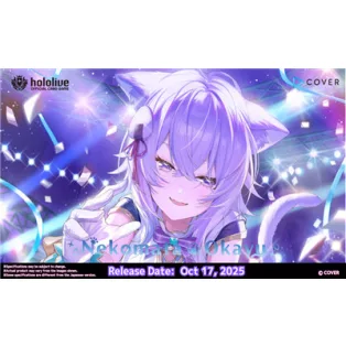 hololive OFFICIAL CARD GAME Start Deck Blue Nekomata Okayu Display (6 Decks) - EN-hOCG-hSD03e