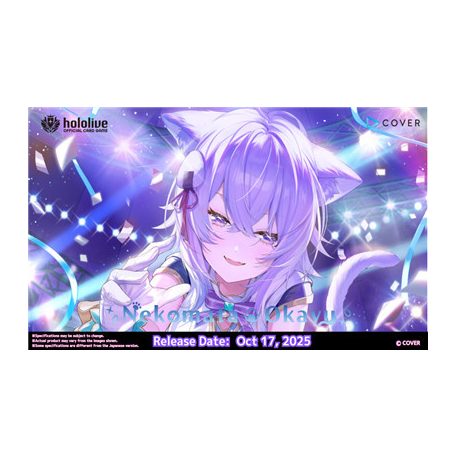 hololive OFFICIAL CARD GAME Start Deck Blue Nekomata Okayu Display (6 Decks) - EN-hOCG-hSD03e