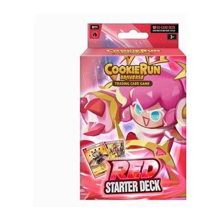 CookieRun: Braverse TCG Starter Decks Red - EN-DVT03001