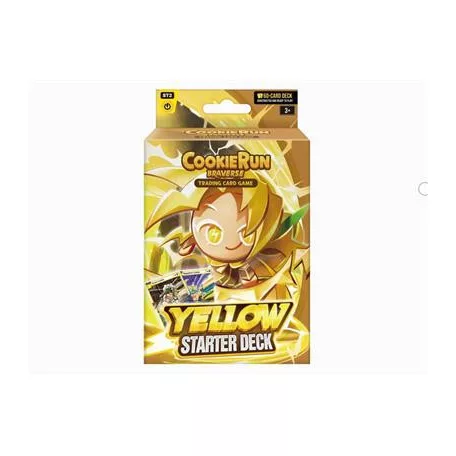 CookieRun: Braverse TCG Starter Decks Yellow - EN-DVT03001