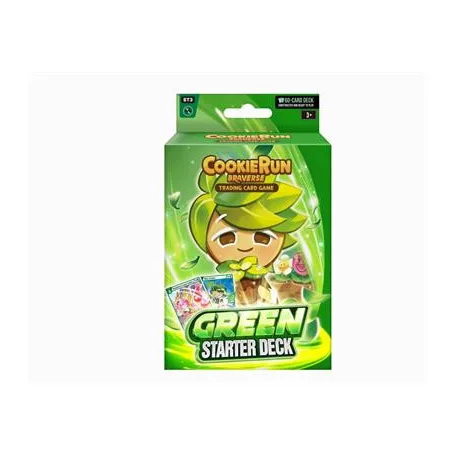 CookieRun: Braverse TCG Starter Decks Green - EN-DVT03001