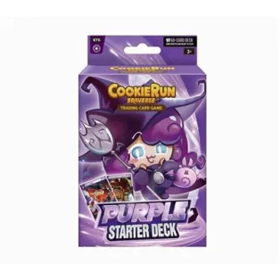 CookieRun: Braverse TCG Starter Decks Purple - EN-DVT03001