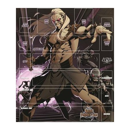 Alpha Clash: Siege of the Forgotten 2-Player Playmat-