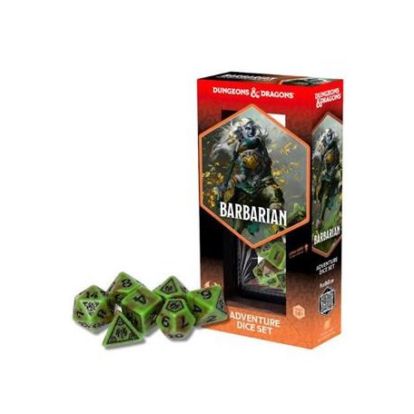 Sirius Dice - Dungeons & Dragons Adventure Dice - Barbarian-SDZ2002-10