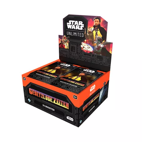 FFG - Star Wars: Unlimited - A Lawless Time Booster Display (24 Booster) - DE-SWH0702de