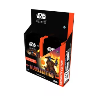 FFG - Star Wars: Unlimited - A Lawless Time Carbonite Booster Display (12 Booster) - EN-SWH0706en