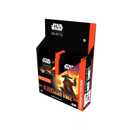 FFG - Star Wars: Unlimited - A Lawless Time Carbonite Booster Display (12 Booster) - EN-SWH0706en