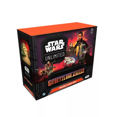 FFG - Star Wars: Unlimited - A Lawless Time Prerelease Kit - DE-SWH0704de