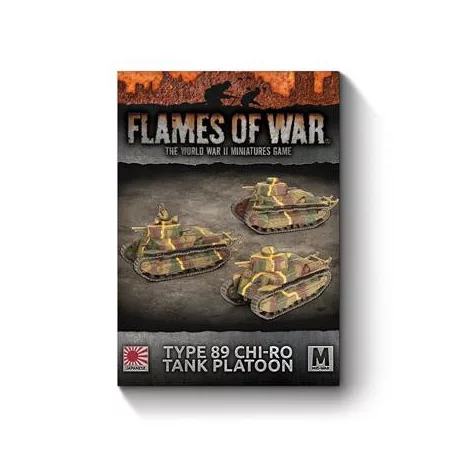 Type 89 Chi-Ro Tank Platoon (x3) - EN-JBX11