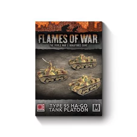 Type 95 Ha-Go Light Tank Platoon (x3) - EN-JBX12