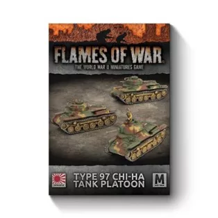 Type 97 Chi-Ha Tank Platoon (x3) - EN-JBX17