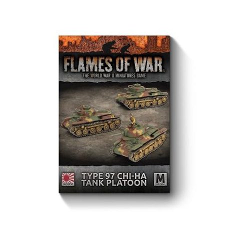 Type 97 Chi-Ha Tank Platoon (x3) - EN-JBX17