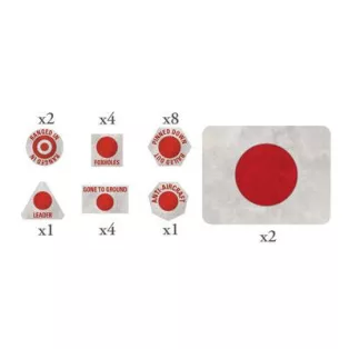 Japanese MW Tokens (x20) and Objectives (x2) - EN-JP901
