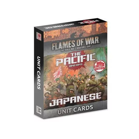 The Pacific: Japanese Unit Cards (x38 Cards) - Limited Edition - EN-FW258JU