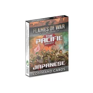 The Pacific: Japanese Command Cards (x30 Cards) - Limited Edition - EN-FW258JC