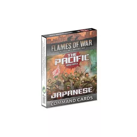 The Pacific: Japanese Command Cards (x30 Cards) - Limited Edition - EN-FW258JC