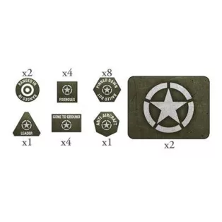 American LW Tokens (x20) and Objectives (x2) - EN-US907