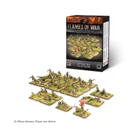 Infantry Platoon (x64 Figures) - EN-JBX10