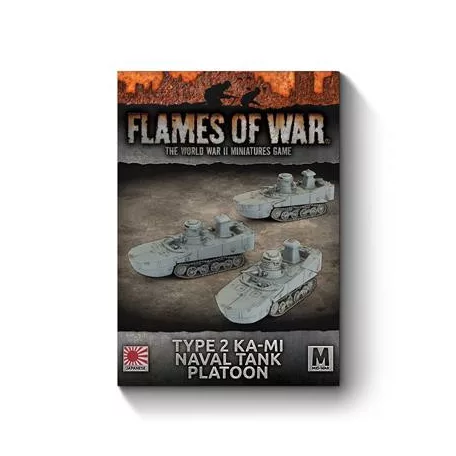Type 2 Ka-Mi Naval Tank Platoon (x3) - EN-JBX15
