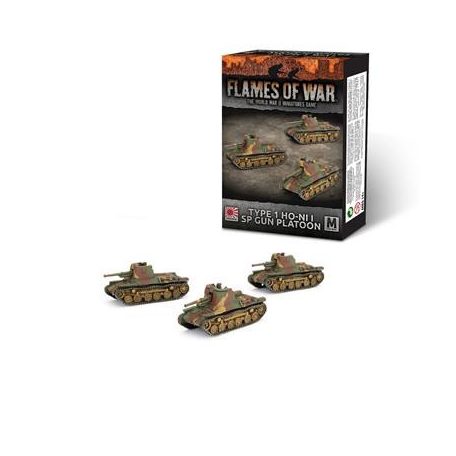 Type 1 Ho-Ni 1 SPG Platoon (x3) - EN-JBX16