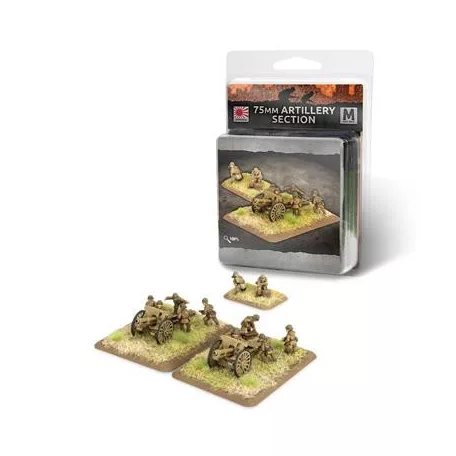 75mm Field Artillery Section (x2) - EN-JP571