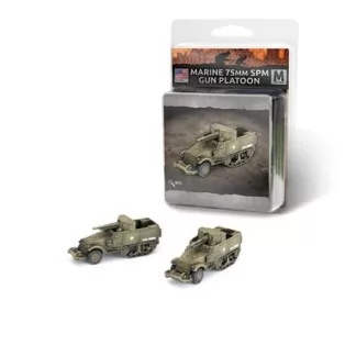 Marine 75mm SPM Self-propelled Gun Platoon (x2) - EN-US103