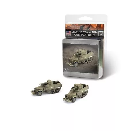 Marine 75mm SPM Self-propelled Gun Platoon (x2) - EN-US103