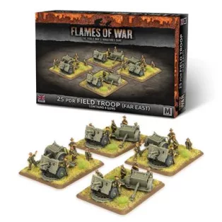 25 pdr Field Troop (Far East) (x4) - EN-BBX81
